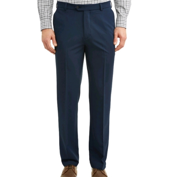 George Men's Performance Dress Pants - Picture 1 of 14